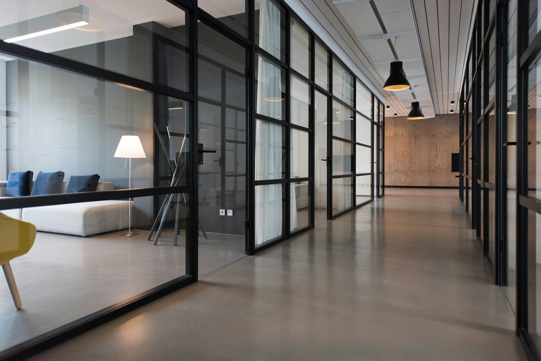 Illustrative commercial workspace